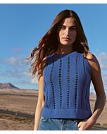 Lana Grossa top breien van Cool Wool (Linea Pura 24, m4) | C.R. Couture