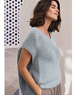 Lana Grossa top breien van Ecopuno en Silkhair (Filati 65, m5)