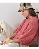 Lana Grossa top breien van Natural Alpaca Lungo (Filati 66, m45) | C.R. Couture