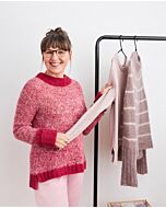 Lana Grossa top down breien van Setasuri (Rosa P Mapala, m4)