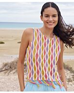 Lana Grossa top haken van de Campo (Haken 6, m28) | C.R. Couture