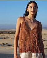 Lana Grossa top haken van Solo Lino (Haken 6, m19) | C.R. Couture