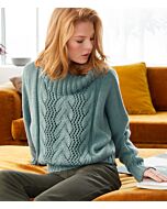 Lana Grossa trui breien Bingo Mélange (m12)