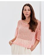 Lana Grossa trui breien met korte mouwen van Bella (Lookbook 16, m2) | C.R. Couture