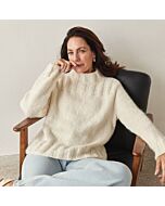 Lana Grossa trui breien van Brigitte no.2 & Setasuri (Classici 25, m25) | C.R. Couture