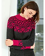 Lana Grossa trui breien van Cool Wool Big (m32)