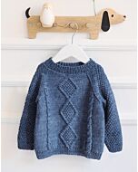 Lana Grossa trui breien van Cool Wool Big Vintage (Infanti 21, m25)