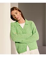 Lana Grossas vest breien van Landlust Sommerseide (Classici 26, m11) | C.R. Couture