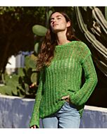 Lana Grossa trui breien van Linissimo en Solo Lino (LP 24, m3) | C.R. Couture