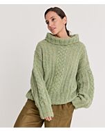 Lana Grossa trui breien van Natural Alpaca Lungo (Filati 66, m22) | C.R. Couture