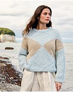 Lana Grossa trui breien van Royal Alpaca en Brigitte no. 2( Filati 68, m54) | C.R. Couture