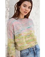 Lana Grossa trui breien van Silkhair Hand dyed