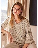 Lana Grossa trui breien van Sommerseide en Bottoni f71,m18