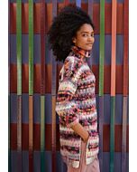 Lana Grossa trui haken met hoge col van Picasso (F70,M54)