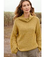 Lana Grossa trui met ballonmouwen van Sara breien M35