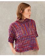 Lana Grossa trui met col breien van Cotonella Multi (LB18,M13)