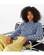 Lana Grossa trui met franjes breien van Brigitte No.2 en Cassata (F70,M39)