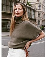 Lana Grossa trui met hoge col breien van Cool Wool (Classici 23, m8)