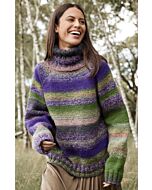 Lana Grossa trui met kol breien van Gomitolo Fusione (Gom14, m13)