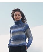 Lana Grossa trui met kol breien van Gomitolo Gala (G16, m35) | C.R. Couture