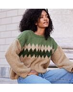 Lana Grossa trui met Noors motief breien uit Filati70,m20