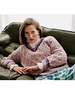 Lana Grossa trui van Brigitte No.2 breien M4