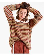 Lana Grossa trui van Twin en Silkhair breien M55