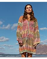 Lana Grossa tuniek haken van Mosaico (Linea Pura 24, m11) | C.R. Couture