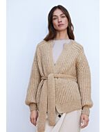 Lana Grossa vest breien van Cool Merino Big (Lookbook 15, m19)