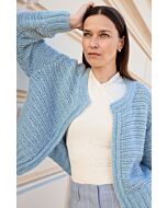 Lana Grossa vest breien van Cool Wool, Silkhair en Alta Moda Cashmere 16 (C27,M28)