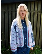 Lana Grossa vest breien van Silkhair en Ecopuno (NK3, m6) | C.R. Couture



