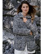 Lana Grossa vest breien van Lala Berlin Flamy (Filati 66, m17) | C.R. Couture