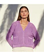 Lana Grossa vest breien van Nastrino (Linea Pura 24, m13) | C.R. Couture