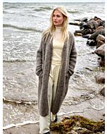 Lana Grossa vest breien van Natural Alpaca Lungo (NK3, m11) | C.R. Couture