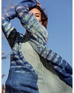 Lana Grossa vest breien van Silkhair en Silkhair Hand dyed