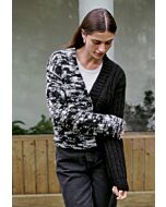 Lana Grossa vest breien Smoothy en Alpaca Air (Filati 66, m69)