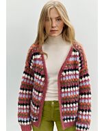 Lana Grossa vest haken en breien van Mohair Moda (H7,M17)