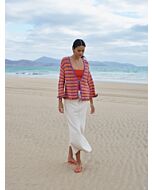 Lana Grossa vest haken van Alta Moda Cotolana (Haken 6, m33)