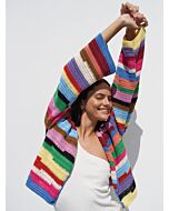 Lana Grossa vest haken van Cotone en Elastico (Haken 6, m21) | C.R. Couture