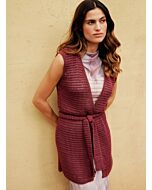 Lana Grossa vest haken van Solo Lino (Haken 5, m8)
