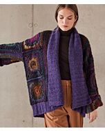 Lana Grossa vest met granny squares maken van Bomba & Alpaca Air II (F70,M27)