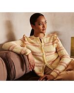 Lana Grossa vest met ruches breien f71,m19