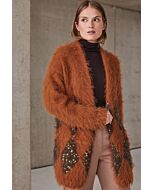 Lana Grossa vest met ruitpatroon breien van Basta, Cosmo en Ecopuno (F70,M29)