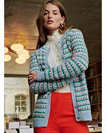 Lana Grossa vest van Ecopuno breien M11