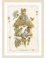 Lanarte borduurpakket vogelhuisje van Marjolein Bastin pn-0007962 borduren