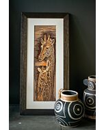 Lanarte Secret moeder met baby giraffe borduren pn-0008228