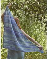 Lang Yarns driehoek sjaal breien van Secret Garden (Punto 68, m6) | C.R. Couture