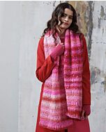 Lang Yarns sjaal breien van Cloud Tweed (62, m4) | C.R. Couture