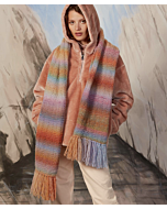 Lang Yarns sjaal breien van Orion (Punto 61, m3)