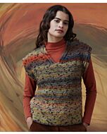 Lang Yarns spencer breien van Cloud Tweed (Punto 62, m10)